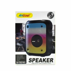 ALTOPARLANTE WIRELESS BLUETOOTH 5W CON RADIO DURATA BATTERIA FINO 3 ORE Q-YX2163