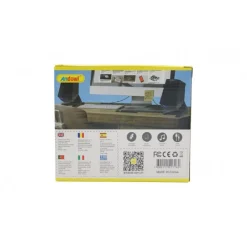 ALTOPARLANTI 2.0 PER COMPUTER NOTEBOOK 3W X 2 CON ILLUMINAZIONE A LED USB Q-C33