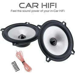 ALTOPARLANTI COASSIALI 2 VIE COASSIALE AUTO AUDIO MUSICA STEREO HIFI 13CM 380 W