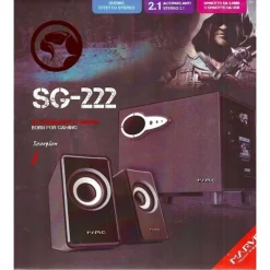 ALTOPARLANTI MARVO SCORPION SG-222 CASSE AUDIO FOR GAMING 2.1 CANALI