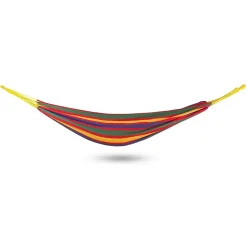 AMACA DOPPIA DA CAMPEGGIO MATRIMONIALE FINO 200KG ANTI STRAPPO A RIGHE 250X160CM