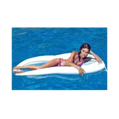 AMACA GALLEGGIANTE GONFIABILE MATERASSINO CUSCINO 177 x 95 CM COLORE CASUALE