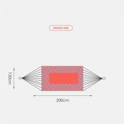 AMACA IN RETE SINGOLA PORTATILE LEGGERA DONDOLO GIARDINO CORTILE CAMPEGGIO BLU