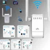 AMPLIFICATORE SEGNALE ROUTER 300Mbps 2.4GHZ WPS WI-FI EXTENDER B/G/N AP 802.11N