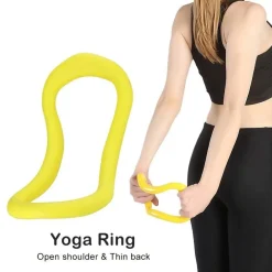 ANELLO ALLENAMENTO PILATES STRUMENTO FITNESS CORPO RESISTENZA PALESTRA ESERCIZI