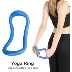 ANELLO ALLENAMENTO PILATES STRUMENTO FITNESS CORPO RESISTENZA PALESTRA ESERCIZI