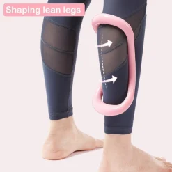 ANELLO ALLENAMENTO PILATES STRUMENTO FITNESS CORPO RESISTENZA PALESTRA ESERCIZI