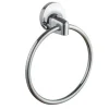 ANELLO CERCHIO PORTA ASCIUGAMANO MODERNO FISSAGGIO A PARETE ARREDO BAGNO 79807