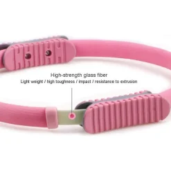 ANELLO MANUBRIO DOPPIO PILATES YOGA FISIOTERAPIA STRETCHING RISCALDAMENTO PALESTRA