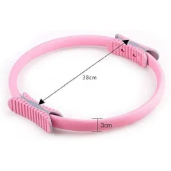 ANELLO MANUBRIO DOPPIO PILATES YOGA FISIOTERAPIA STRETCHING RISCALDAMENTO PALESTRA