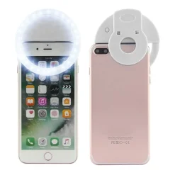 ANELLO RING LIGHT 36 LED PER SELFIE TIKTOK RICARICABILE USB ILLUMINAZIONE CELL