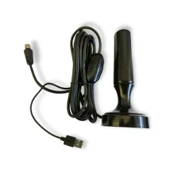 ANTENNA DIGITALE TERRESTRE T2 PORTATILE AMPLIFICATA INDOOR CAMPER 38 DB LT-C009