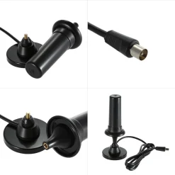 Antenna TV Digitale 36dBi ad Alto Guadagno Full HD 1080p VHF DVB Connettore IEC