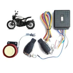 ANTIFURTO ALLARME PER MOTO CON TELECOMANDO UNIVERSALE SICUREZZA SIRENA SCOOTER