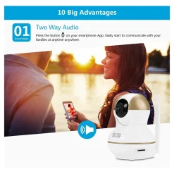 ANTIFURTO ALLARME WIRELESS CONTROLLO REMOTO TELECAMERA IP SENSORE PORTE FINESTRE