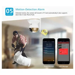 ANTIFURTO ALLARME WIRELESS CONTROLLO REMOTO TELECAMERA IP SENSORE PORTE FINESTRE