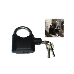 ANTIFURTO BLOCCADISCO CON ALLARME SONORO PER MOTO SCOOTER LUCCHETTO BLOCCADISCHI