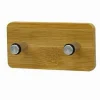APPENDIABITI APPENDINO PARETE METALLO LEGNO 2 POSTI GANCI GIACCHE VESTITI 79545