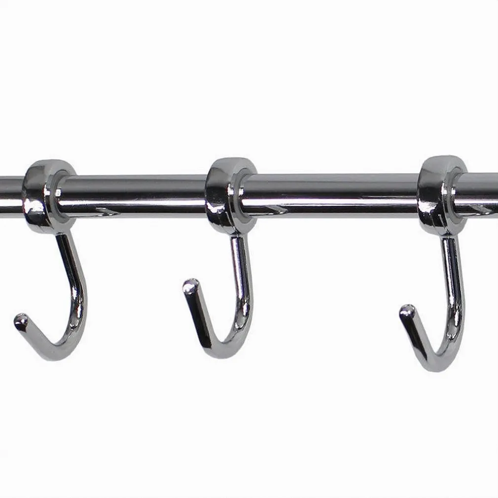 APPENDINO CON 5 GANCI ACCAPPATOIO ASCIUGAMANI DA MURO ACCIAIO ARREDO BAGNO 52195
