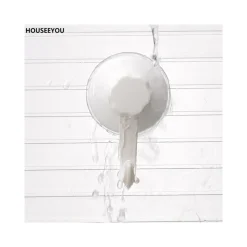 APPENDINO CON VENTOSA GANCIO PARETE PORTA ASCIUGAMANI CUCINA BAGNO ATTACCAPANNI