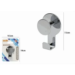 APPENDINO GANCI APPENDI PORTA ASCIUGAMANO 1 POSTO DOPPIO BAGNO CASA CROMATO 59760