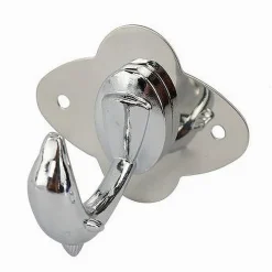 APPENDINO GANCIO APPENDI PORTA ASCIUGAMANO 1 POSTO BAGNO A DELFINO 7.5 CM 52178