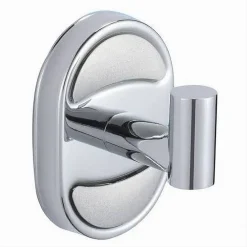 APPENDINO GANCIO APPENDI PORTA ASCIUGAMANO 1 POSTO BAGNO OVALE 7 X 5 CM 52004