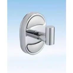 APPENDINO GANCIO APPENDI PORTA ASCIUGAMANO 1 POSTO BAGNO OVALE 7 X 5 CM 52004