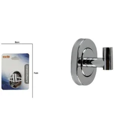 APPENDINO GANCIO PORTA ASCIUGAMANI ACCAPPATOIO CROMATO BAGNO 1 POSTO MURO 69178