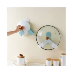 APPENDINO MULTIUSO MULTIFUNZIONE STAND POGGIA COPERCHIO PENTOLE APPENDI MESTOLO