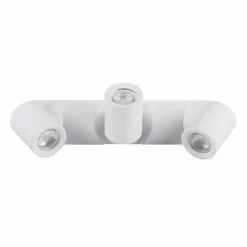APPLIQUE 3 DIFFUSORI ORIENTABILE SOFFITTO PARETE LAMPADA GU10 BIANCO NERO TH8803