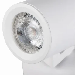 APPLIQUE 2 DIFFUSORI ORIENTABILE SOFFITTO PARETE LAMPADA GU10 BIANCO NERO TH8802