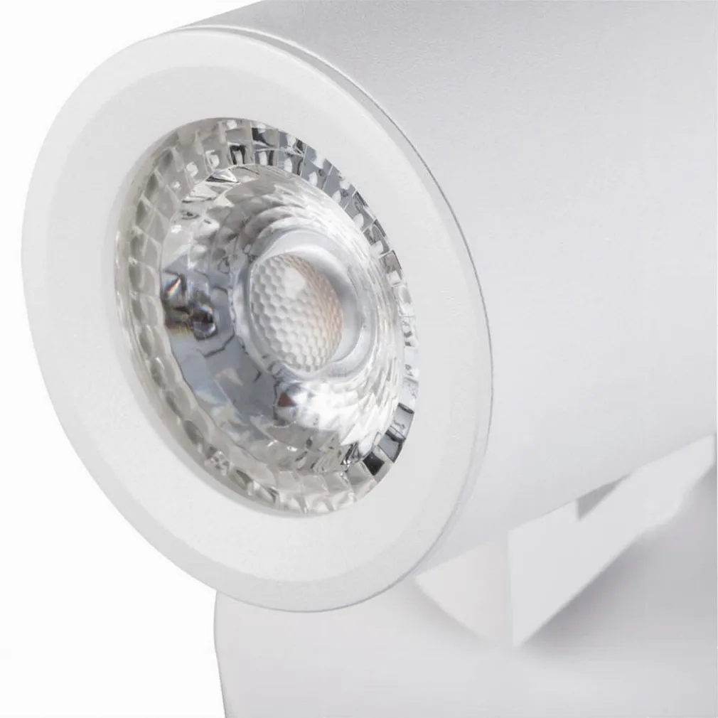 APPLIQUE 2 DIFFUSORI ORIENTABILE SOFFITTO PARETE LAMPADA GU10 BIANCO NERO TH8802