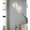 APPLIQUE 20 LED A PARETE 10W MODERNO LAMPADA LUCE FREDDA 6500K CALDA 3000K E22