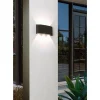 APPLIQUE 16 W UP&DOWN LAMPADA MURO NERO ESTERNO LUCE 6500K 4000K 3000K IP65 ES68
