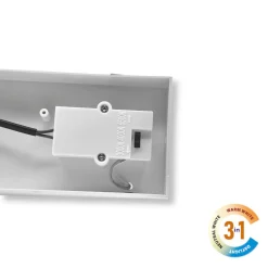 APPLIQUE A LED 10 WATT LAMPADA DA PARETE PER BALCONI GIARDINO IP54 CCT SWITCH B82-3C