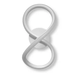 APPLIQUE A LED DA PARETE A FORMA DI INFINITO 10 W TECNOLOGIA CCT LAMPADA MURO AQ33-B3C