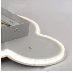 APPLIQUE A LED FORMA NUVOLA LAMPADA DA PARETE 9 W 3 COLORAZIONE DI LUCE AQ28-B3C