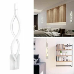 APPLIQUE A LED LAMPADA DA PARETE 9 WATT IP20 720LM CCT SWITCH 6500K-4000K-3000K E16-3C