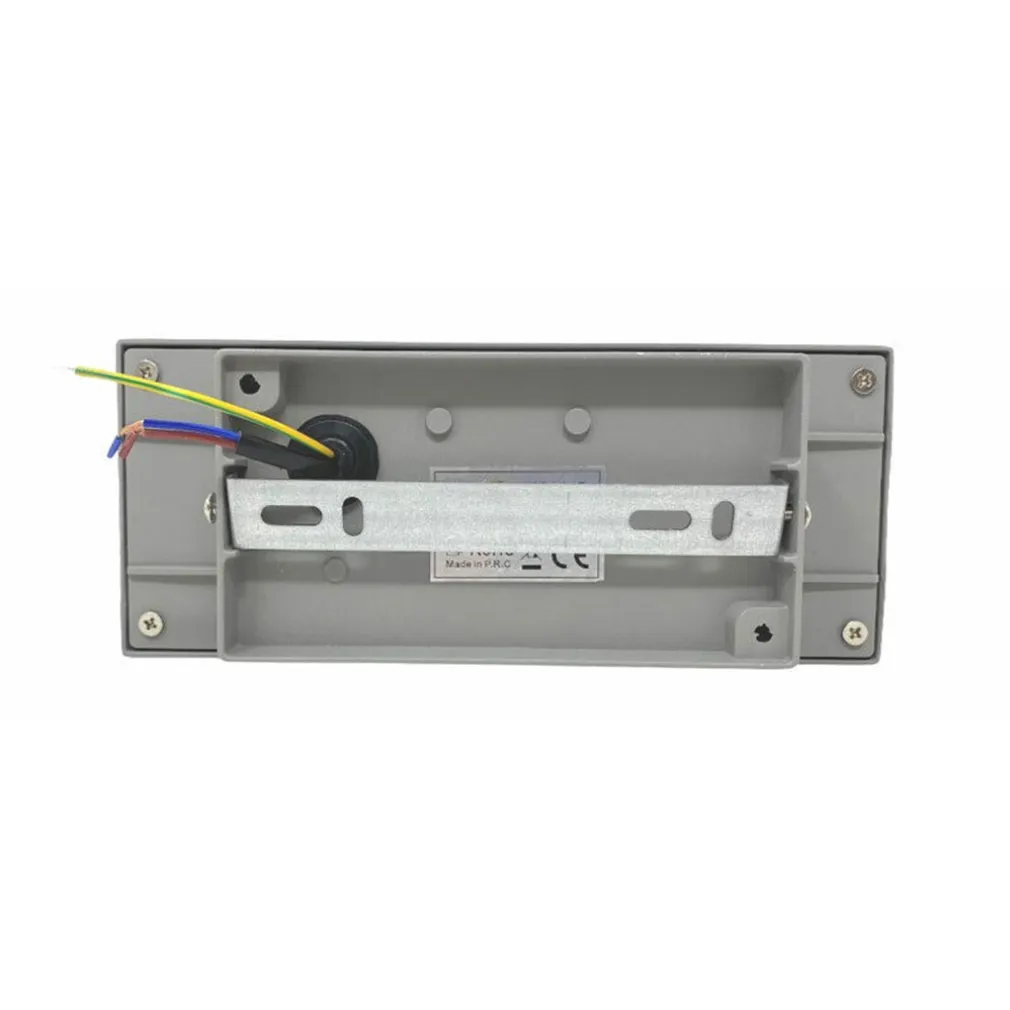 APPLIQUE A PARETE PER ESTERNO IP44 ATTACCO E27 LUCE LAMPADA DA MURO GRIGIO ES29