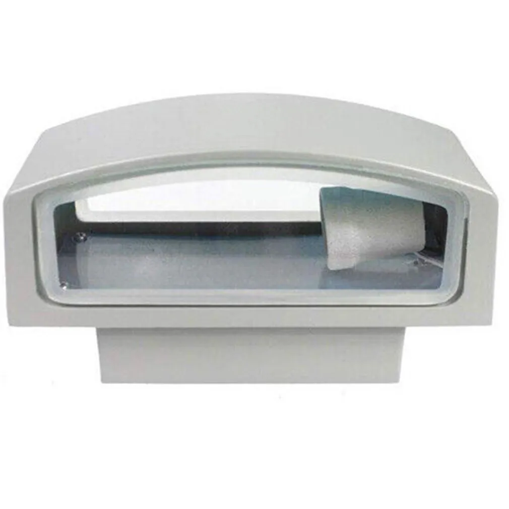 APPLIQUE A PARETE PER ESTERNO IP44 ATTACCO E27 LUCE LAMPADA DA MURO GRIGIO ES29