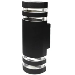 APPLIQUE A PARETE PER ESTERNO DOPPIA EMISSIONE DI LUCE LAMPADA MODERNA IP55 ES18