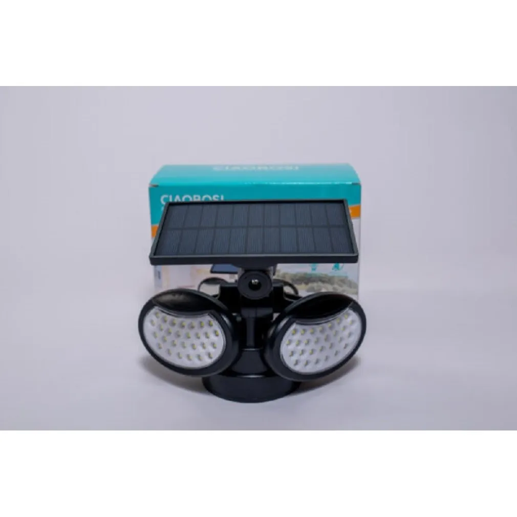 APPLIQUE AD INDUZIONE SOLARE 10 W CON SENSORE MOVIMENTO LUCE LED IP67 TX-9502