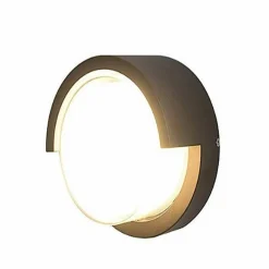 APPLIQUE DA ESTERNO E INTERNO LAMPADA MODERNA PER PARETE MURO IP65 FARETTO 12W