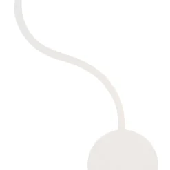 APPLIQUE DA MURO LED 28W DESIGN A SERPENTE BIANCO TONALITÀ LUCE 3IN1 2240LM E69-B3C