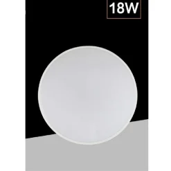 APPLIQUE DA MURO PARETE LED ROTONDO 18W IP44 TRE TEMPERATURE DI LUCE ES-PN300-3C