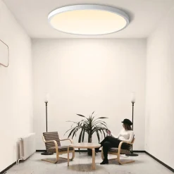 APPLIQUE DA MURO PARETE LED ROTONDO 18W IP44 TRE TEMPERATURE DI LUCE ES-PN300-3C