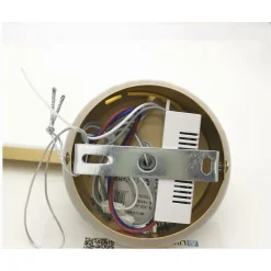 APPLIQUE DA PARETE LED 13 WATT LINEARE ORIENTABILE ORO LAMPADA LUCE FREDDA 50391