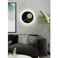 APPLIQUE DA PARETE LED MODERNA RETROILLUMINATO 16W LUCE BIANCA 6500K LAMPADA E48