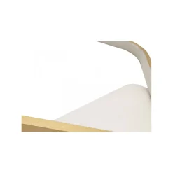 APPLIQUE DA PARETE LED 12W QUADRATO ORO LAMPADA MODERNO MINIMAL LUCE 4000K 71279